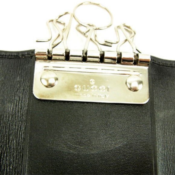 Gucci Key holder Key case Black Woman Authentic Used - Picture 5 of 6